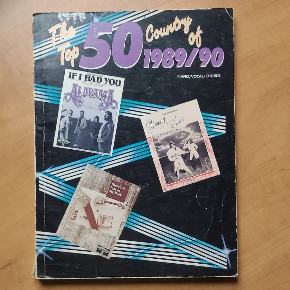 Top 50 Country Songs 1989/90 Songbook